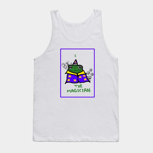 Number I The Magician toad frog thingy tarot inspired Tank Top by flightless pixie